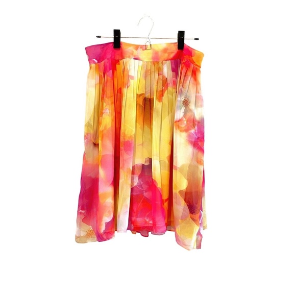 LIZ CLAIBORNE BEAUTIFUL flowy skirt - Picture 2 of 8